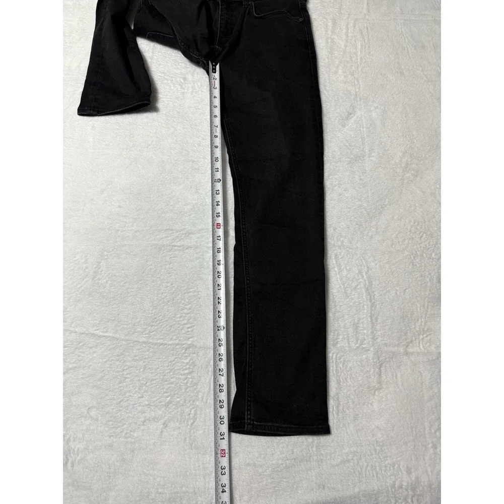 Banana Republic Traveler Jeans Mens 32x31 Black‎ Slim Tapered Stretch